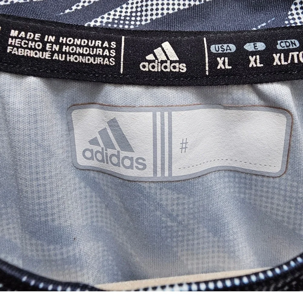 Adidas Michigan Wolverines‎ Mens XL Navy Blue Performance Graphic T-Shirt NCAA
